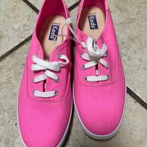 Keds Pink Canvas Sneakers